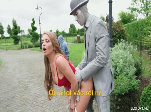 Menjadi patung tidak membuat damai dengan adik perempuan Vietsub yang nakal